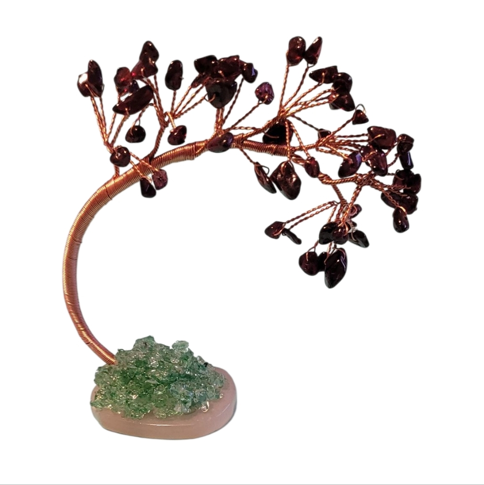 Black Obsidian Crystal Tree